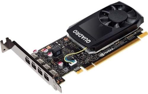 PNY NVIDIA Quadro P1000 Professional Graphics Card (VCQP1000-PB) (Renewed)