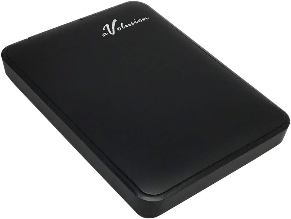 Avolusion Portable Slim USB 3.0 External Hard Drive (NTFS Pre-Formatted, for Windows OS Laptop, Desktop, Tablet) – 2 Year Warranty (1TB)