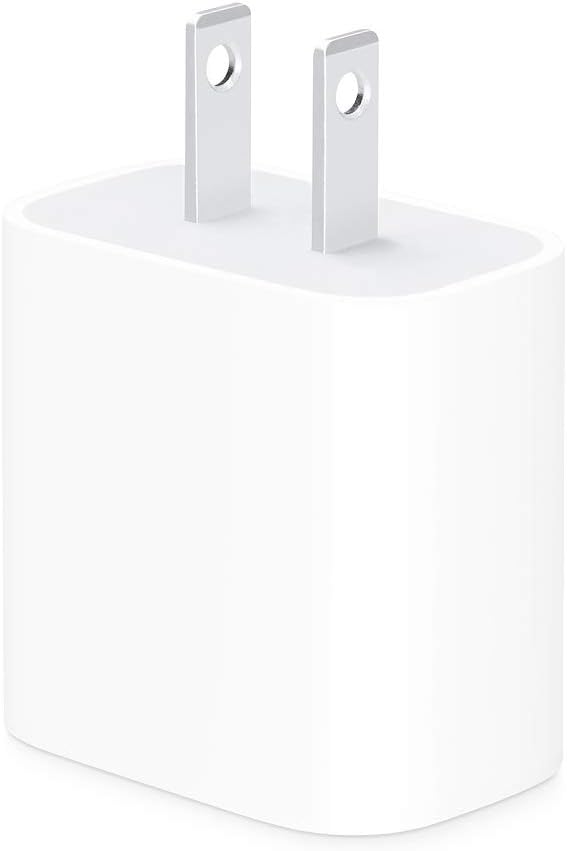 Apple 20W USB-C Power Adapter – iPhone Charger with Fast Charging Capability, Type C Wall Charger