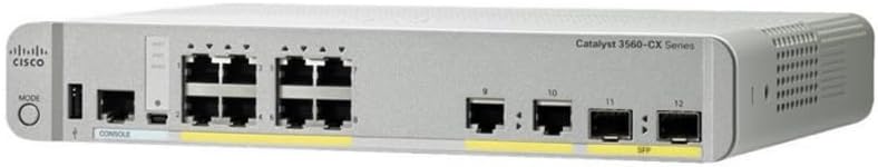 Cisco WS-C3560CX-8TC-S Catalyst 3560-CX 8 Port Data IP Base Switch (Renewed)