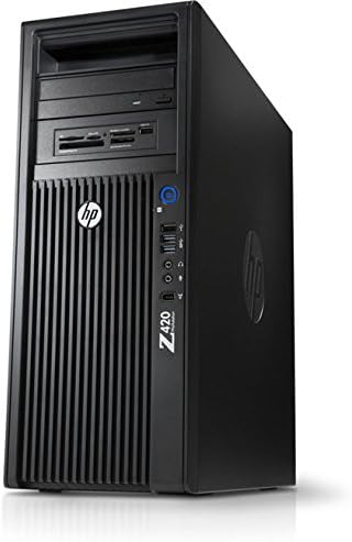 HP Z420 Workstation Computer 8 Core Intel E5 2670 up to 3.3GHz CPU 20MB Cache -64GB DDR3 ECC RAM – NEW 1TB SSD 4TB HD – Nvidia Quadro M4000 8G DDR5 – 3D Rendering and Designing (Renewed)