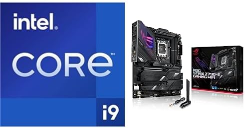 Intel Core i9-12900K Gaming Desktop Processor + ASUS ROG Strix Z790-E Motherboard