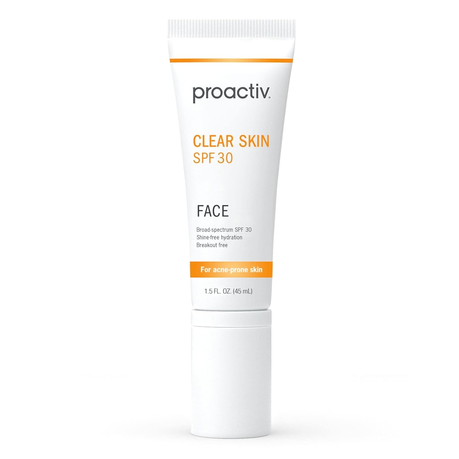 Proactiv Clear Skin Face Sunscreen Moisturizer With SPF 30 – Hydrating SPF Lotion And Sensitive Skin Sunscreen For Oily Skin And Acne-Prone Skin, Oil Free Matte Skincare Sunscreen, 1.5oz