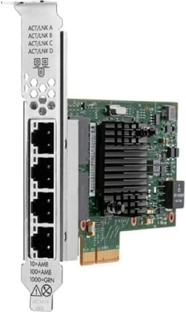 HPE Broadcom BCM5719 Ethernet 1Gb 4-Port Base-T Adapter for HPE