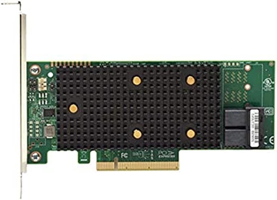 BROADCOM MegaRAID 9440-8i – Contrôleur de stockage (RAID) – 8 Canal – SATA 6Gb/s/SAS 12Gb/s/PCIe profil bas – 1200 Mo/s – RAID 0, 1, 5, 10, 50 – PCIe 3.1 x8