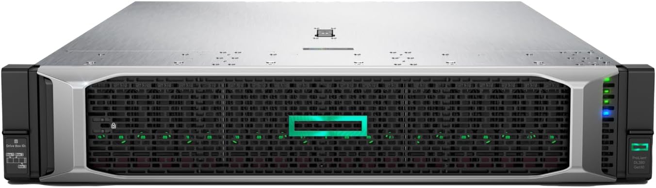 HP ProLiant DL380 G10 NVMe Server 2X Gold 6144 3.50Ghz 16-Core 192GB 3.2TB SSD (Renewed)