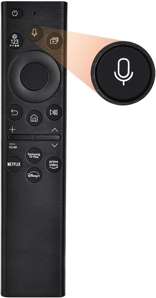 for Samsung TV Remote Replacement for 2019-2024 Samsung Smart TV That Supports Voice Function. No Solarcell. for Samsung Remote Control for Smart TV. 2-Year Full Warranty.