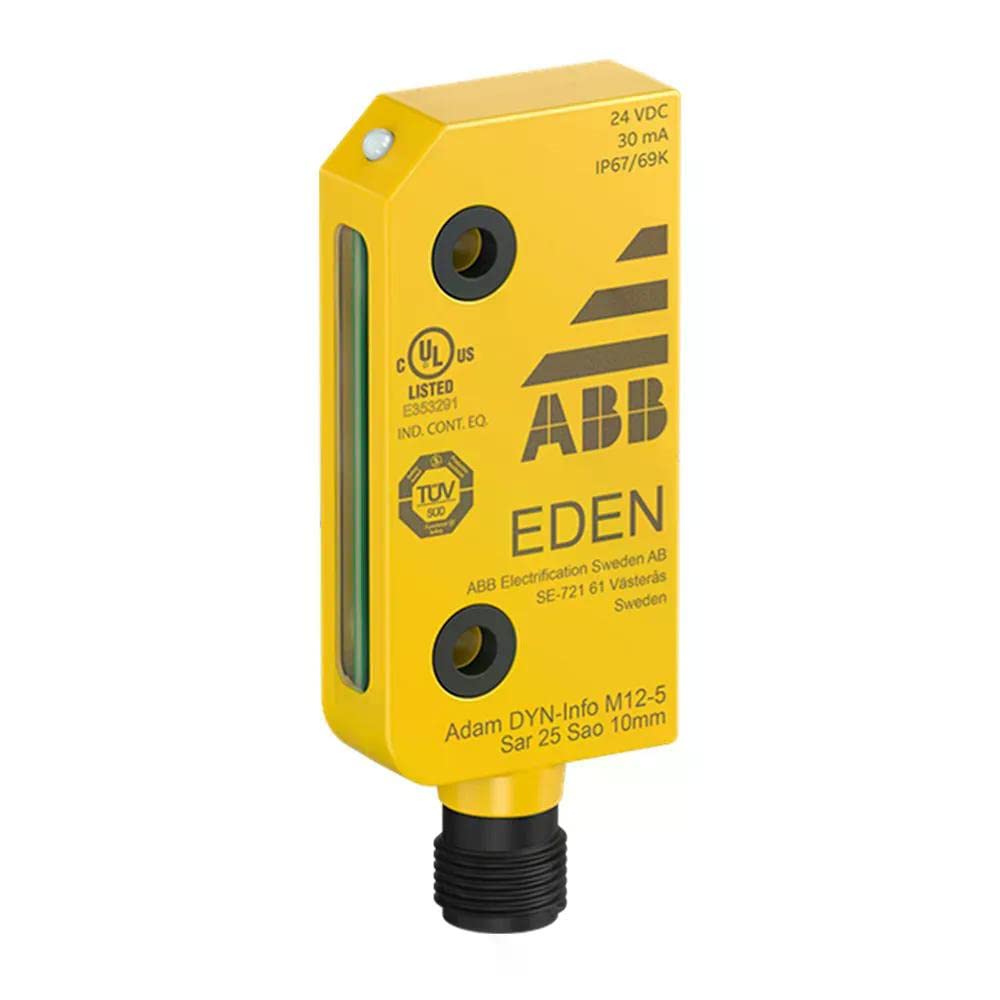 2TLA020051R5100 | ADAM DYN-INFO M12-5 | ABB ADAM DYN, Safety Sensor,24V DC, DYNLINK, M12, 5 PIN Connector, IP69K