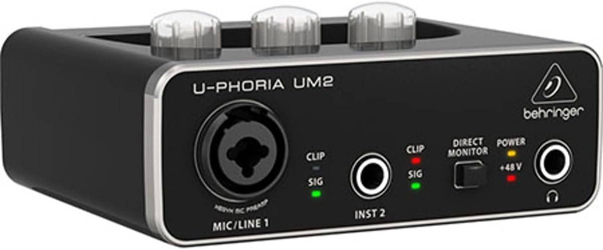 Behringer U-Phoria UM2 USB Audio Interface