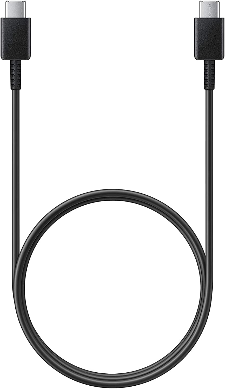 Samsung Galaxy USB-C Cable (USB-C to USB-C) – Black – US Version with Warranty, Laptop