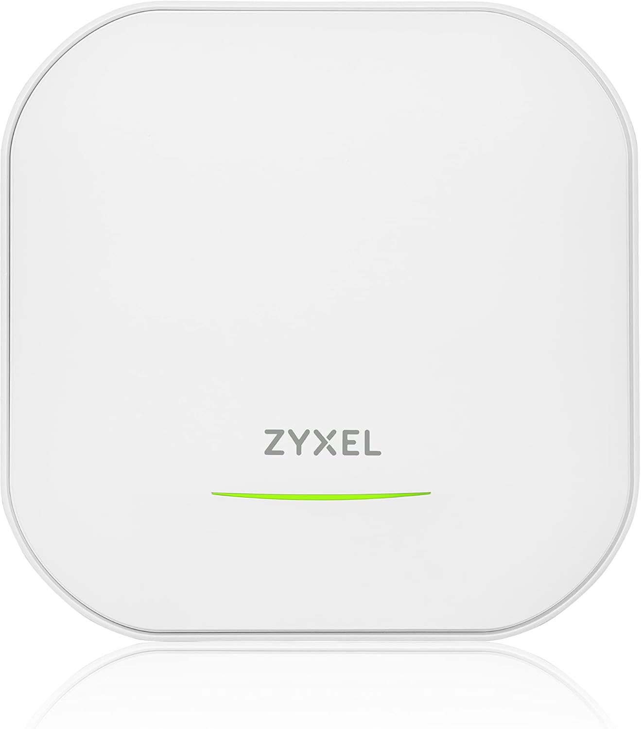 Zyxel WiFi 6E AXE5400 2.5G Multi-Gigabit Business AP | Bandflex 2.4Ghz and 5Ghz or 6Ghz Operation | 1 GbE Passthru| Mesh, Seamless Roaming, Captive Portal | Hybrid Cloud | POE+ Support | NWA220AX-6E