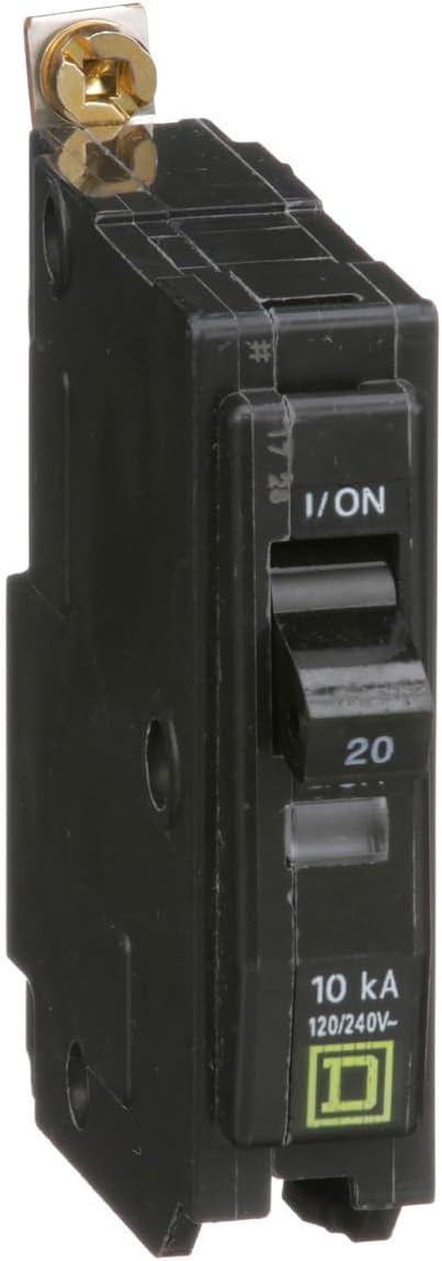 Square D by Schneider Electric QOB120CP Circuit Breaker, Black