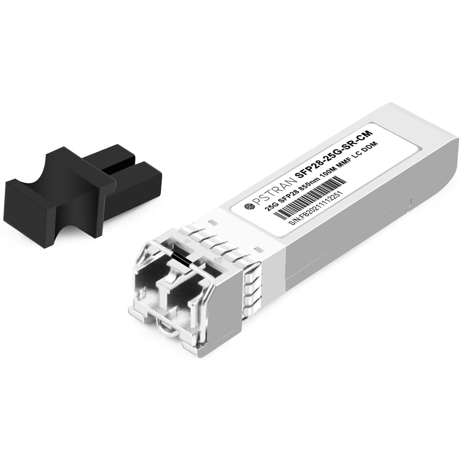 10/25GBASE-SR Dual Rate SFP28 Optical Transceiver Module Compatible with Cisco 850nm 100m DDM Duplex LC MMF