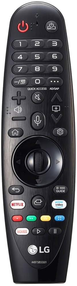 LG Remote Magic Remote Control, Compatible with Many Models, Netflix and Prime Video Hot Keys, Google/Alexa