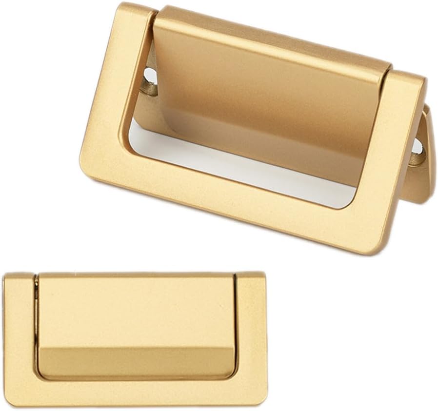 Contemporary Cabinet Handles | Durable Gold Drawer Pulls for a Unified Aesthetic in Kitchens and Bathrooms, Enhance Your Storage Solutions