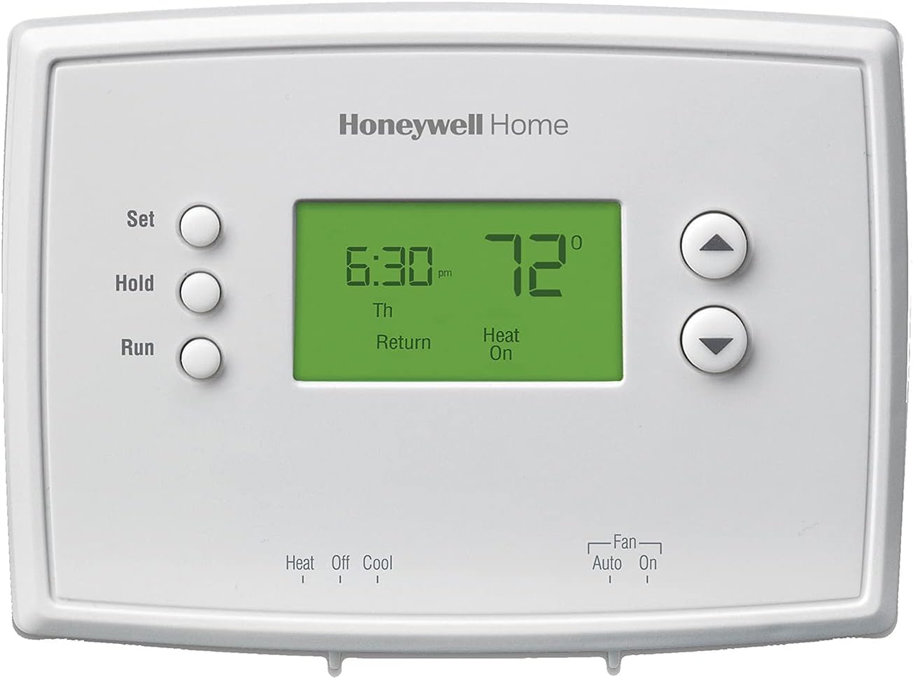 Honeywell Home RTH2300B1038 5-2 Day Programmable Thermostat, White