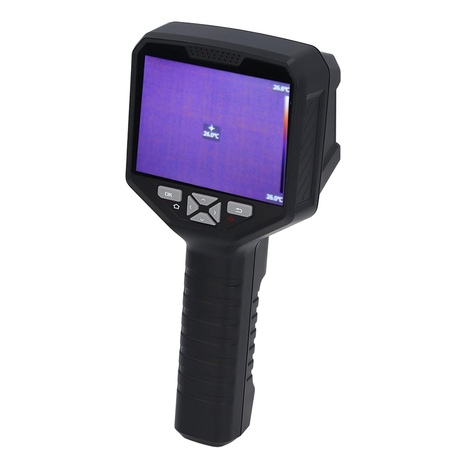 Thermal Imaging Camera, 256×192 IR Resolution, IP54, ‑20‑550℃ Rechargeable Handheld Infrared Camera with 3.5 LCD Screen, 2MP Infrared Thermal Imager for Inspection, Electrical