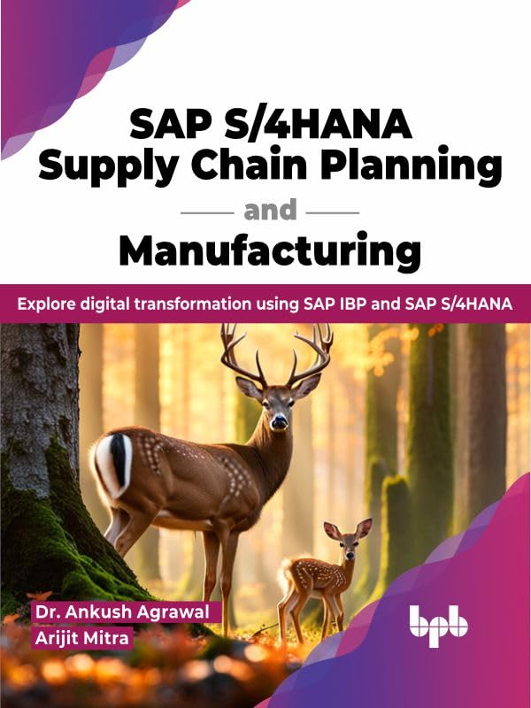 SAP S/4HANA Supply Chain Planning and Manufacturing: Explore digital transformation using SAP IBP and SAP S/4HANA (English Edition)