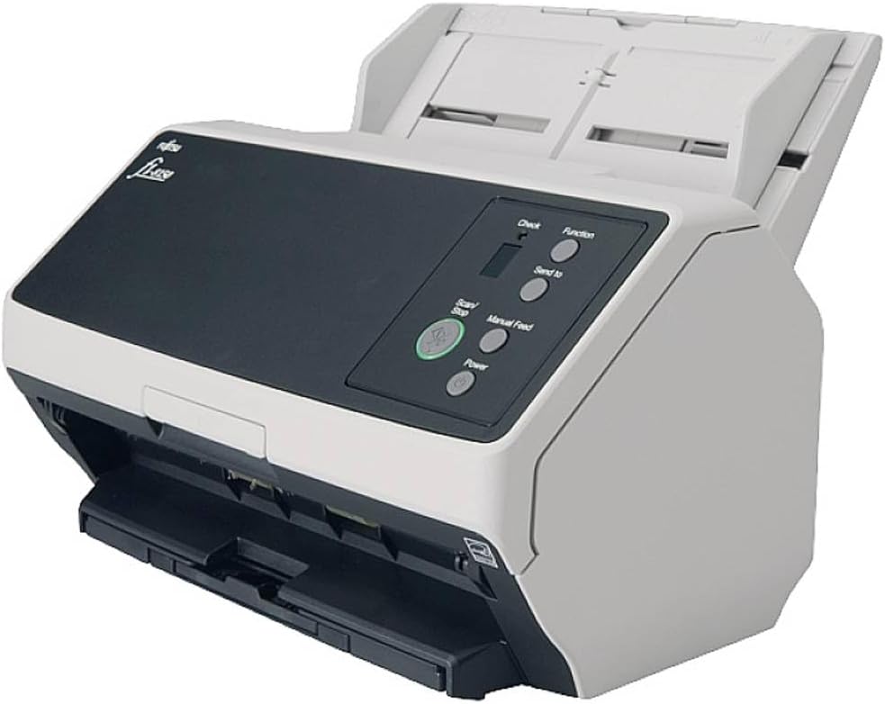 Fujitsu fi-8150 Document Scanner, ADF A4 Duplex USB 3.2 Network Enabled Scanner for MAC and PC, 50ppm/100ipm