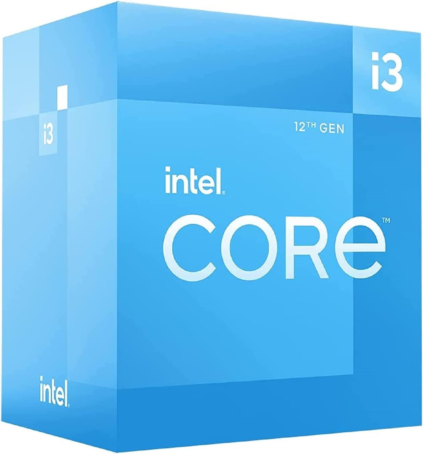 Intel Core i3 (12th Gen) i3-12100 Quad-core (4 Core) 3.30 GHz Processor – Retail Pack, Blue