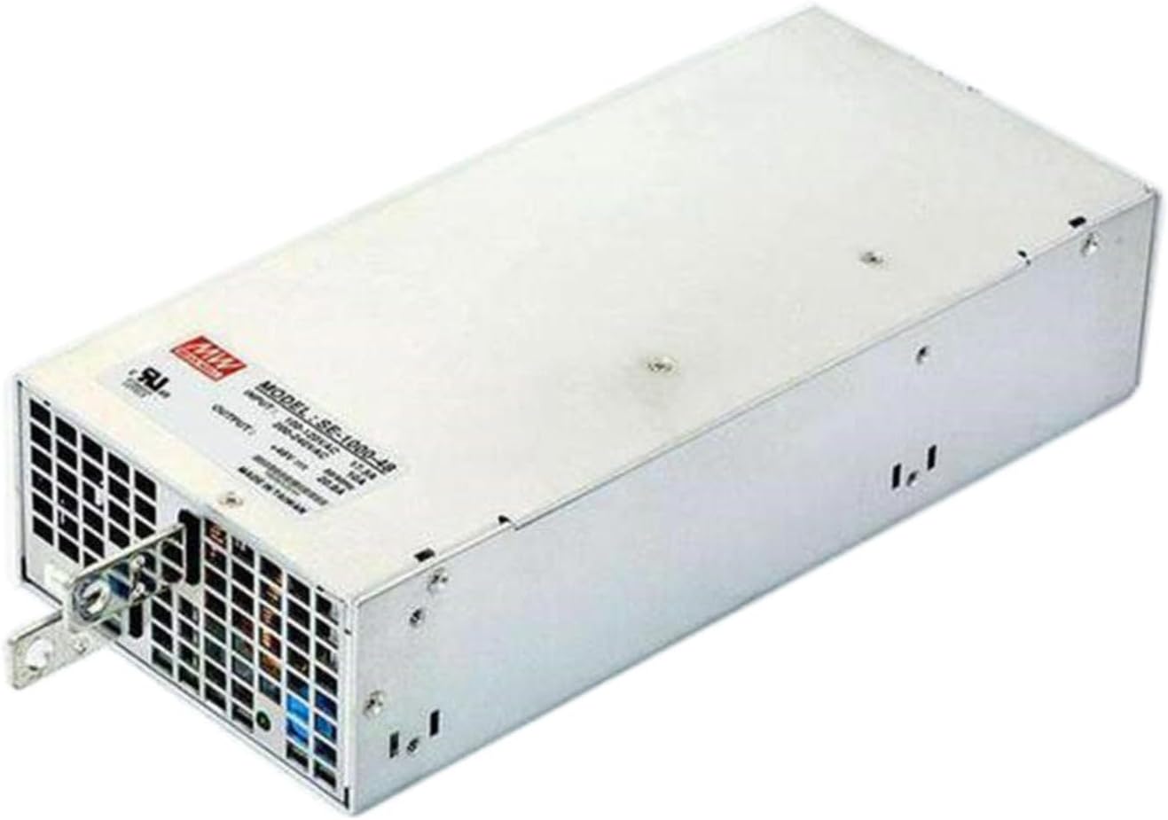 Mean Well SE-1000-48 1000W 48V 20.8A Industrial Power Supply – High Power Density, Built-in Fan, DC OK Signal, AC-DC Converter for Server, Data Center, and Industrial Automation, Ensuring Performance