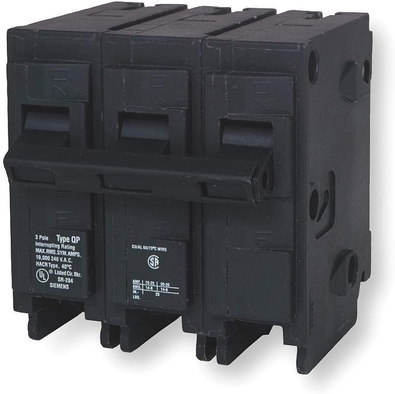 Siemens Q320 3 Pole, 20A, 240V Circuit Breaker