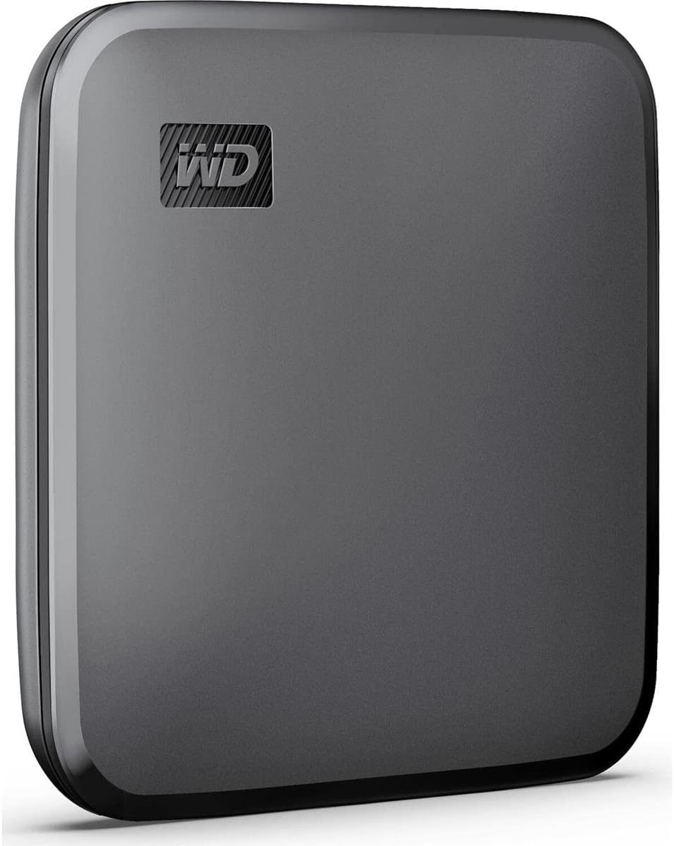 Western Digital 2TB Elements SE – Portable SSD, USB 3.0, Compatible with PC, Mac – WDBAYN0020BBK-WESN