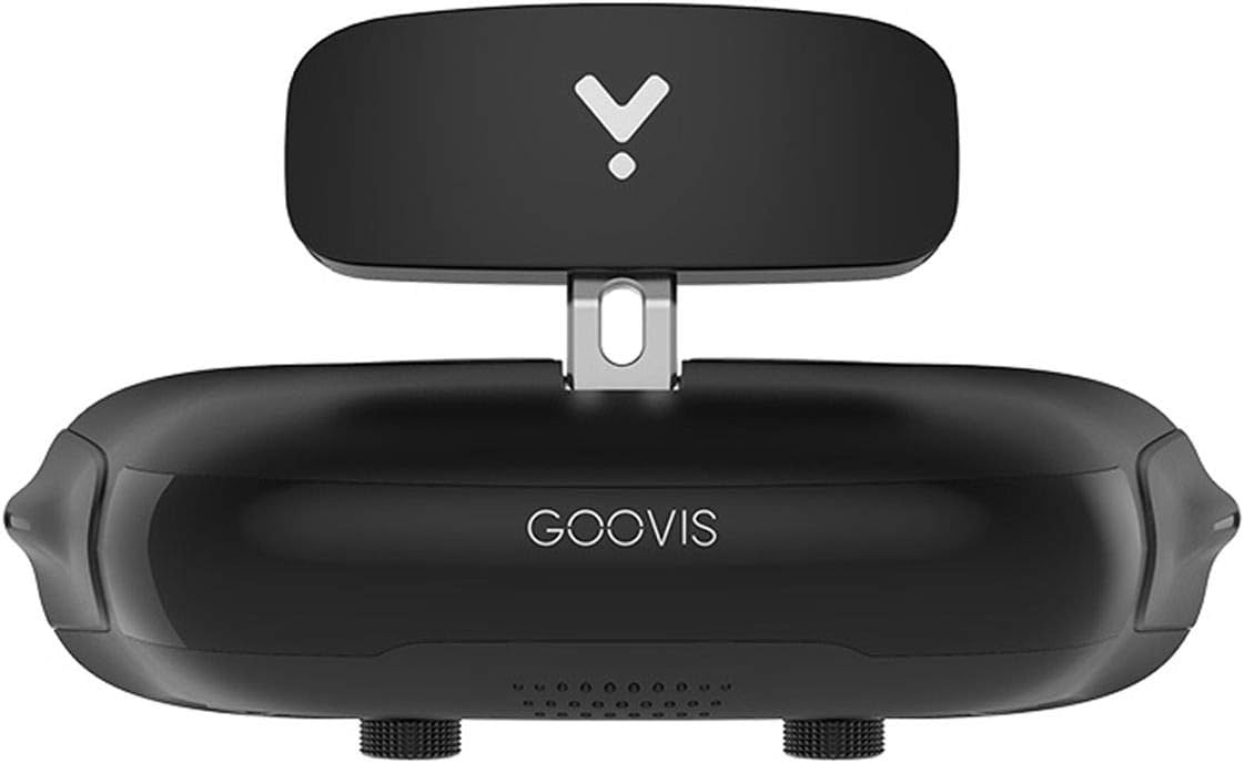 GOOVIS Young Meta -Universe None VR HMD Monitor with HD M-OLED Display, Portable Privacy Cinema for Movies, Compatible with Laptop PC Xbox Drone PS4 PS5 Nintendo Games Set-top Box Smartphone Black