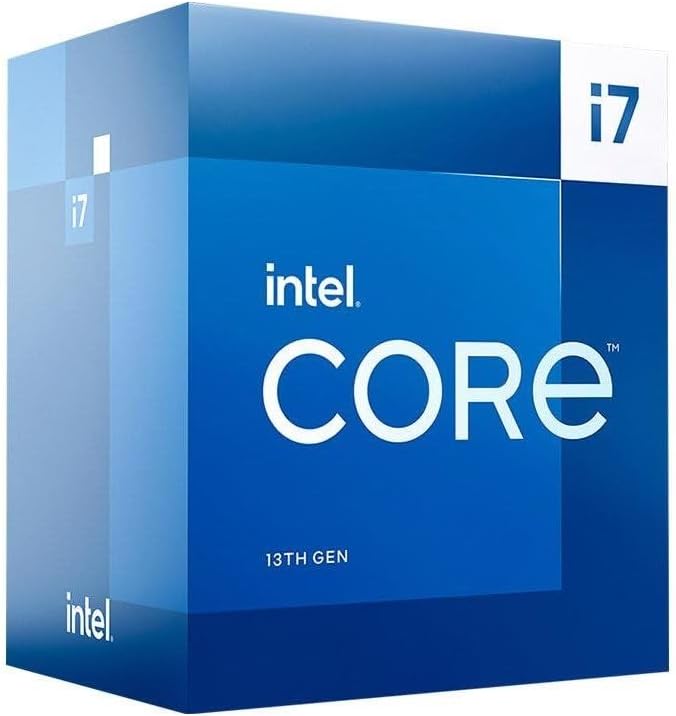 Intel Core13th Gen i7-13700F Desktop Processor (16 Core (8 P-Core + 8 E-Core), 30 MB Cache, up to 5.2 GHz, LGA1700)