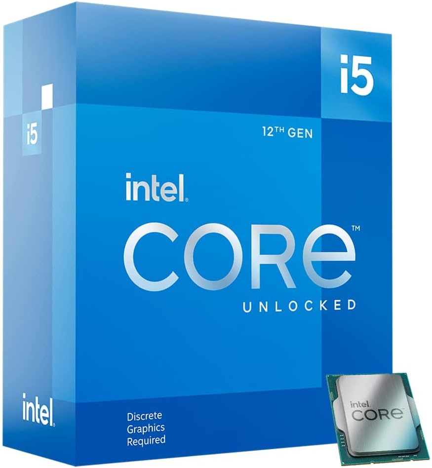 Intel Core i5-12600KF Desktop Processor 10 (6P+4E) Cores up to 4.9 GHz Unlocked LGA1700 600 Series Chipset 125W