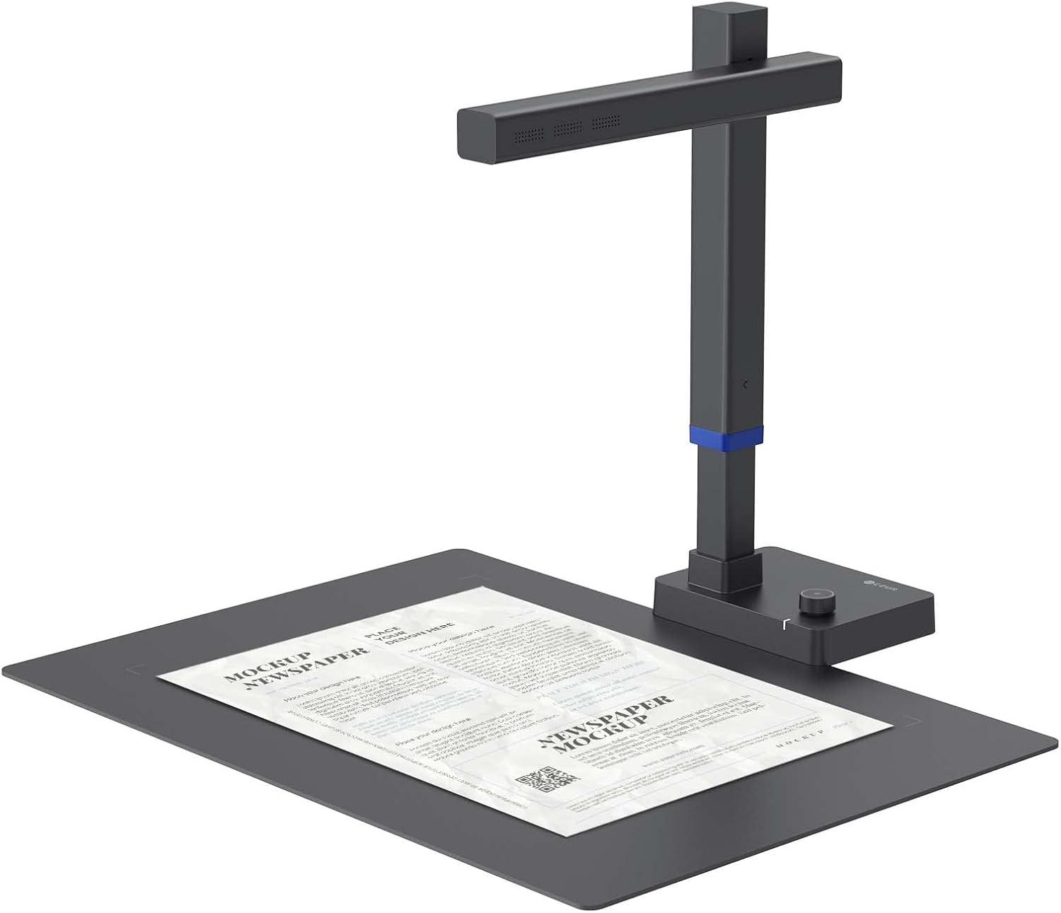 CZUR Shine Ultra Smart Portable Document Scanner, USB Book Scanner with OCR Auto-Flatten & Deskew, Document Camera for Desktop/Laptop, Capture Size A3, Compatible with Windows & Mac OS