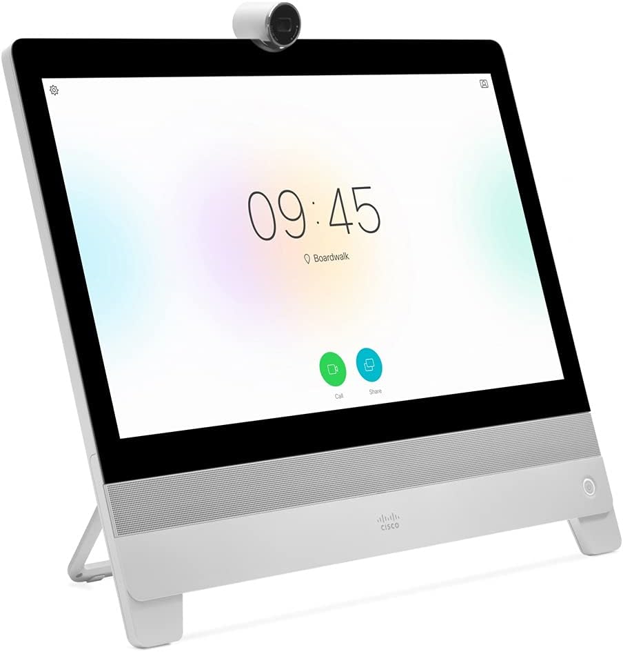 Cisco DX80 CP-DX80-K9= 23-inch 1080p Touchscreen Desktop Collaboration Experience (Video Conferencing, VoIP Phone, Requires Existing Cisco UCM License, Android OS)