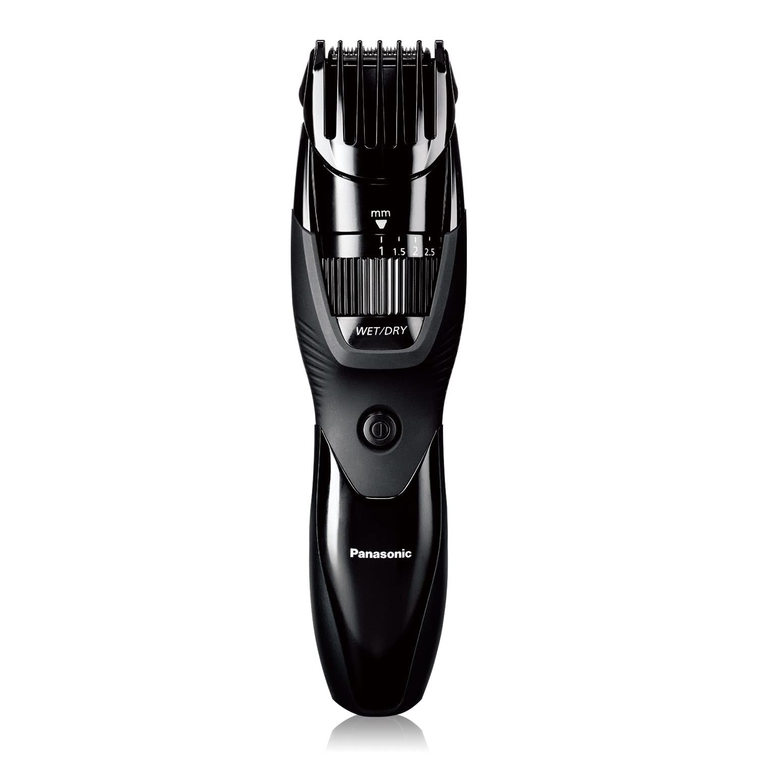 Panasonic Cordless Men’s Beard Trimmer With Precision Dial, Adjustable 19 Length Setting, Rechargeable Battery, Washable – ER-GB42-K (Black)