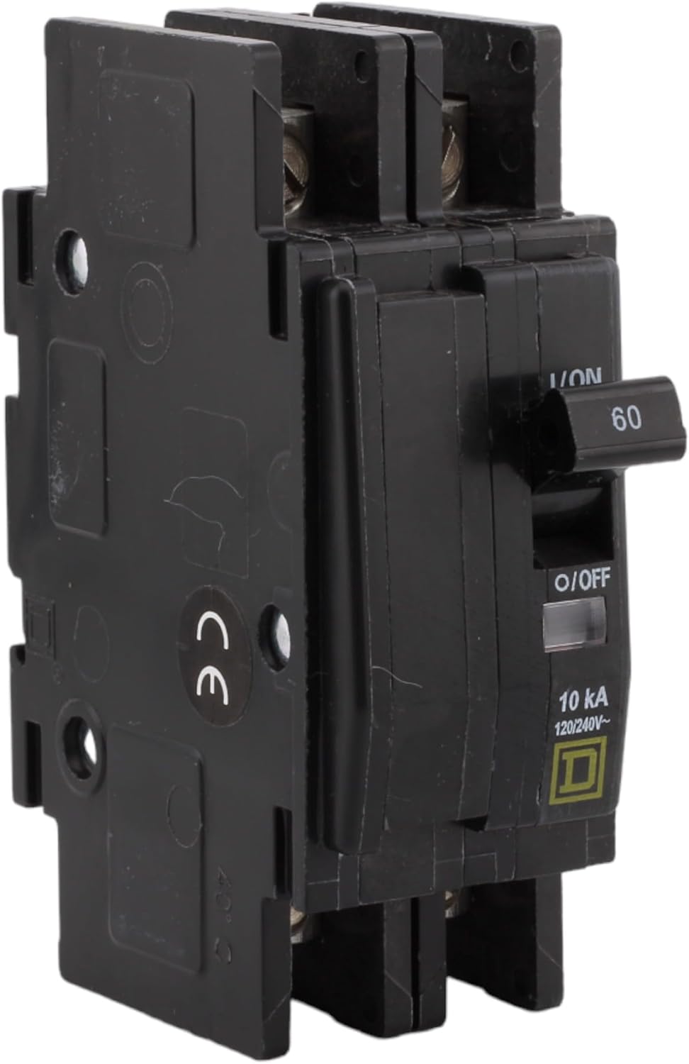 SCHNEIDER ELECTRIC Miniature Circuit Breaker 120/240-Volt 60-Amp QOU260 Ld Ctr HOM Mlo 240V 125A 1 Ph 4Sp Nema3R