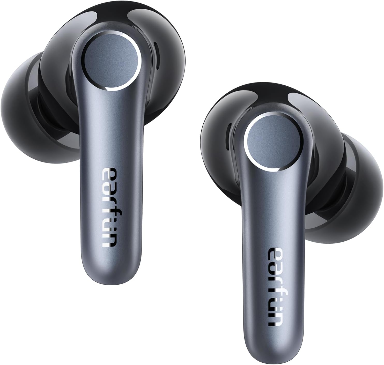 EarFun Air Pro 4 Adaptive Hybrid Noise Canceling Wireless Earbuds, Qualcomm Snapdragon Sound, aptX Lossless, 6 Mics AI CVC 8.0 Call, LDAC Hi-Res Audio, 52H Playtime, Bluetooth 5.4, in-Ear Detection