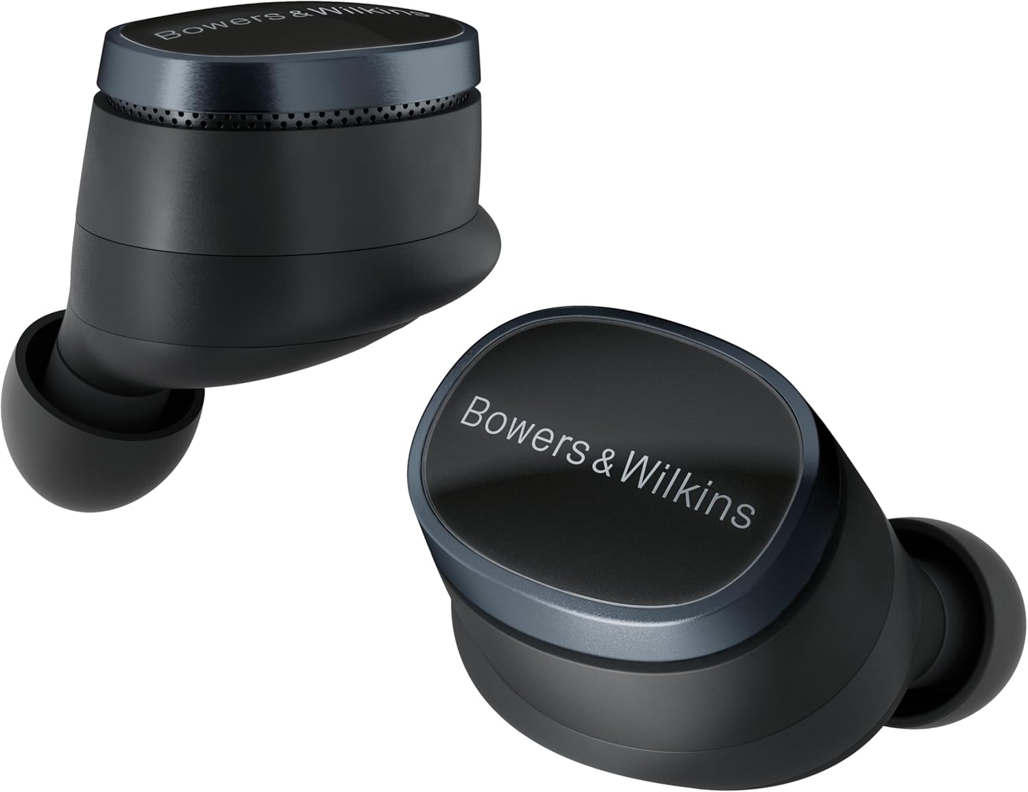 Bowers & Wilkins Pi8 Wireless Earbuds (Anthracite Black), in-Ear Bluetooth Earphones with Qualcomm Chipset & aptX Lossless, Active Noise Cancelling Earbuds, 3 Built-in Mics, 15-Min Quick Charging