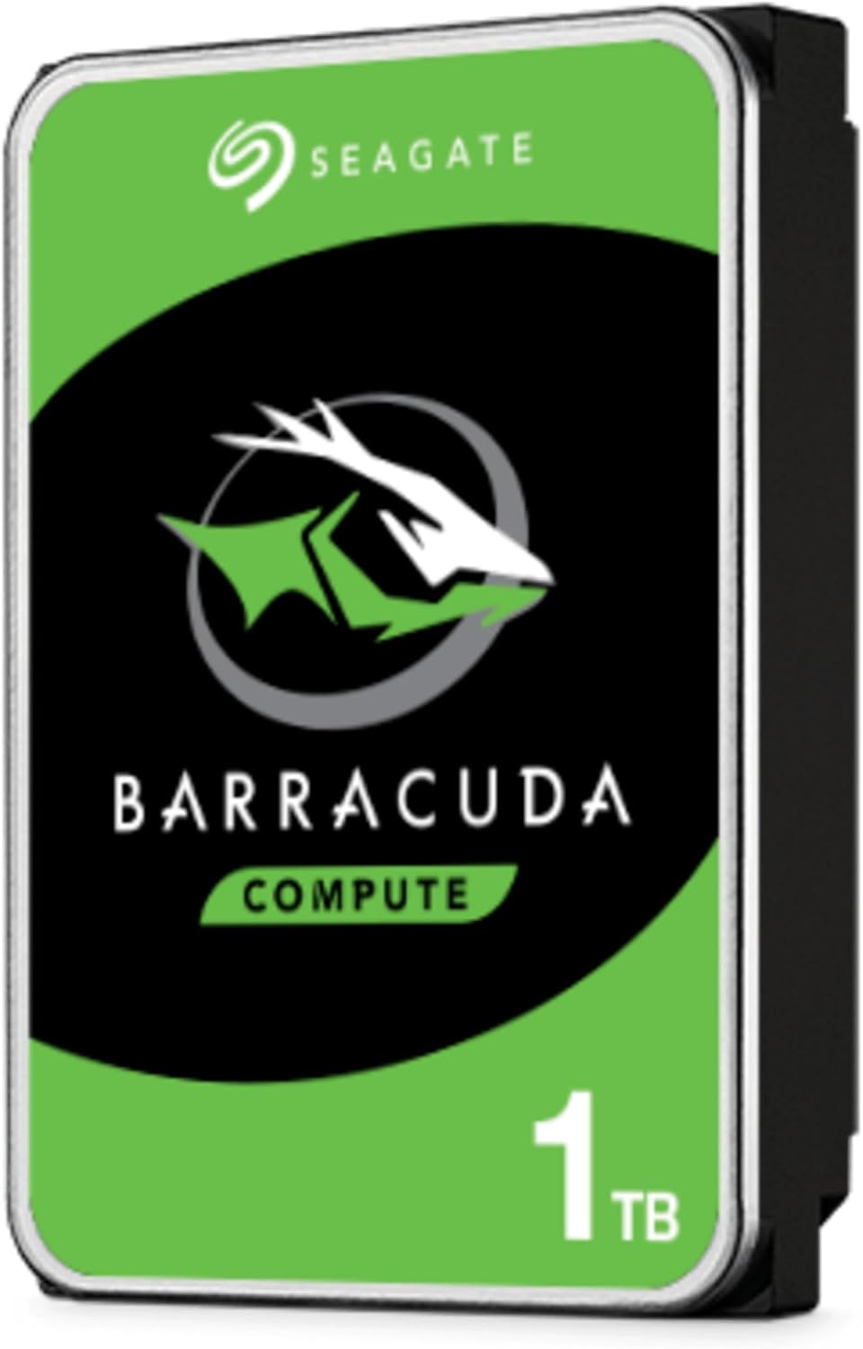 Seagate BarraCuda 1TB Internal Hard Drive HDD – 3.5 Inch SATA 6 Gb/s 7200 RPM 64MB Cache for Computer Desktop PC (ST1000DM010)