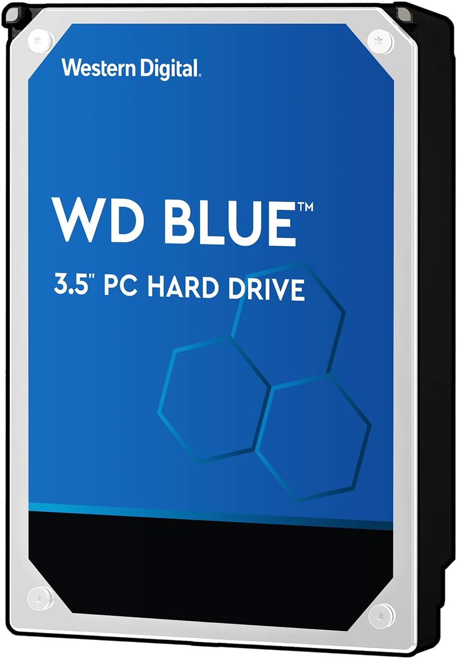 Western Digital Blue WD5000AZLX 500GB 7200 RPM 32MB Cache SATA 6.0Gb/s 3.5″ Internal Hard Drive Bare Drive