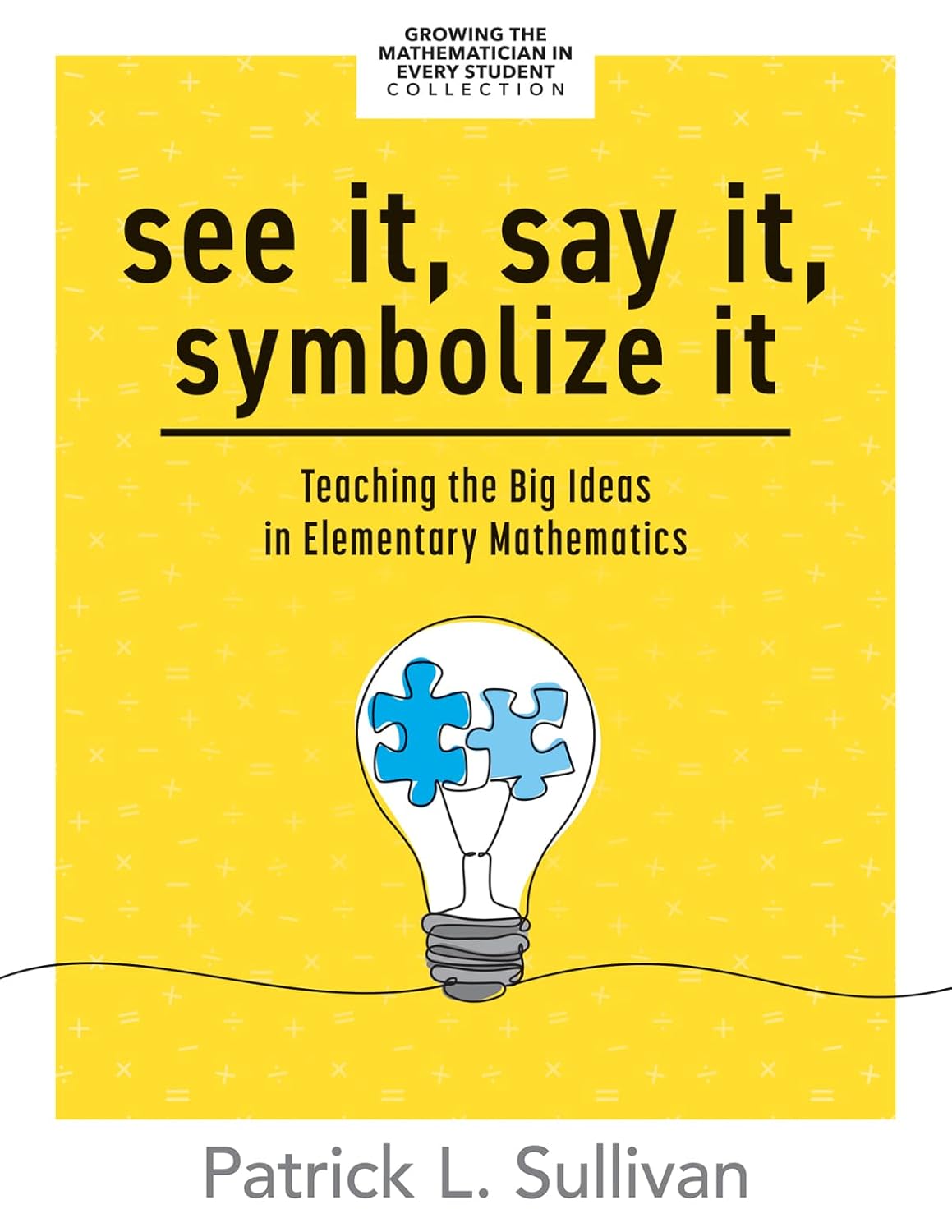 See It, Say It, Symbolize It: Teaching the Big Ideas in Elementary Mathematics (Develop a flexible and dynamic understanding of numbers and operations in young learners.)