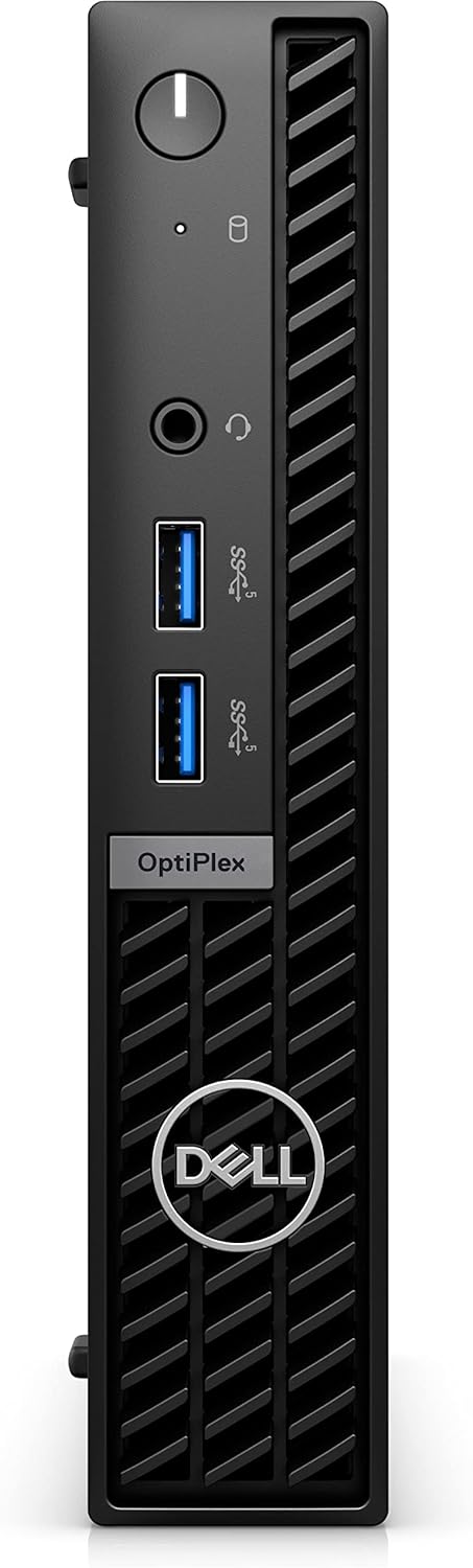 Dell OptiPlex 7010 MFF Micro Form Factor Desktop Computer – 13th Gen Intel Core i5-13500T 14-Core up to 4.6 GHz, 16GB RAM, 512GB NVMe SSD, Intel UHD Graphics 770, Wi-Fi 6E + Bluetooth, Windows 11 Pro