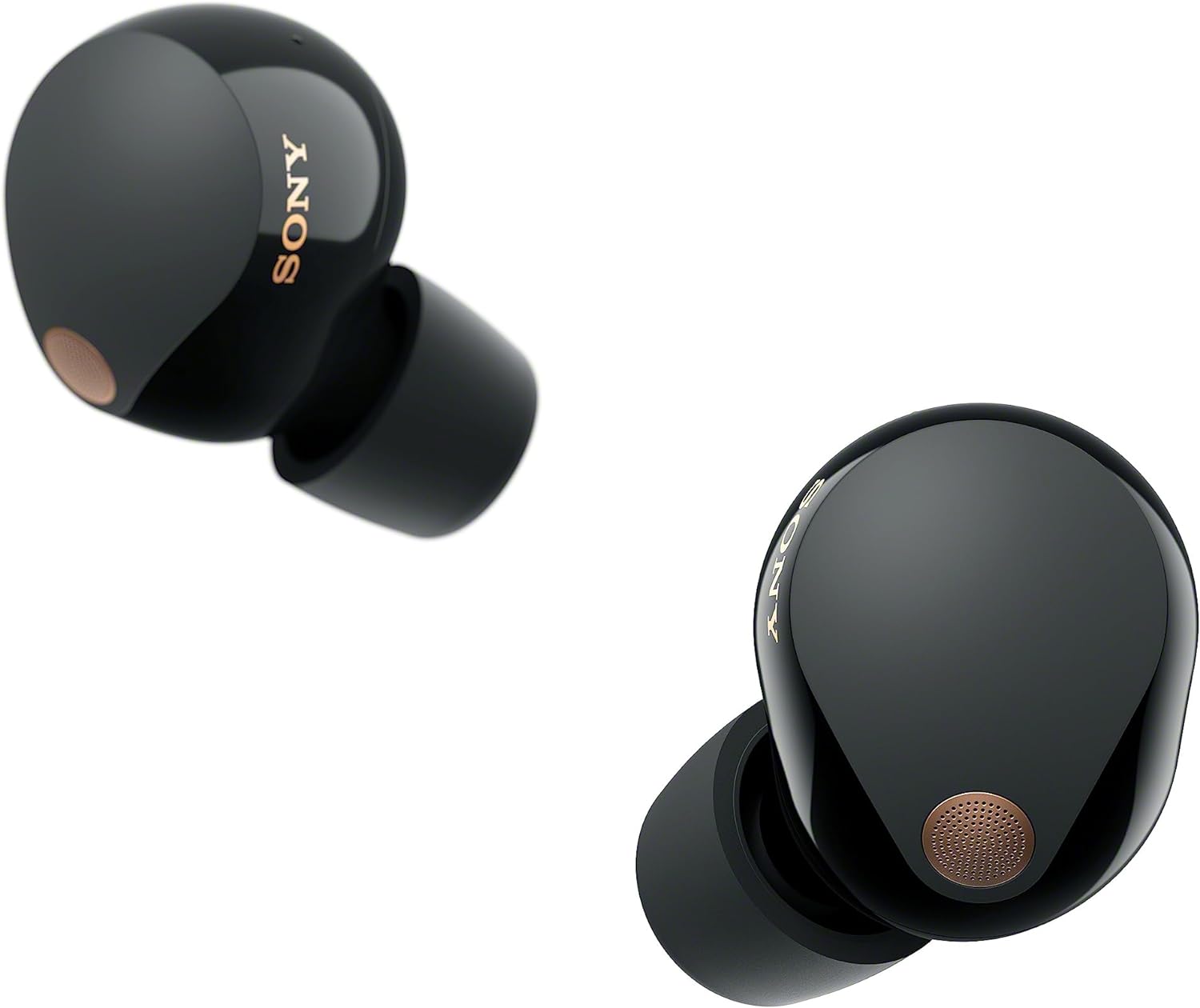 Sony WF-1000XM5 Wf Xm5, The Best Truly Wireless Noise Cancelling Earbuds, Made from Recycled Plastic Materials, Clear Bluetooth Signal, Adaptive Sound Control with AI, Xm5 Earbuds, Black