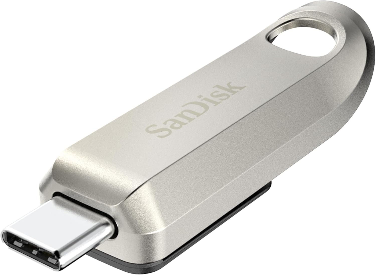 SanDisk 256GB Ultra Luxe USB Type-C Flash Drive – Up to 400MB/s, USB 3.2 Gen 1, Premium Metal Design – SDCZ75-256G-G46