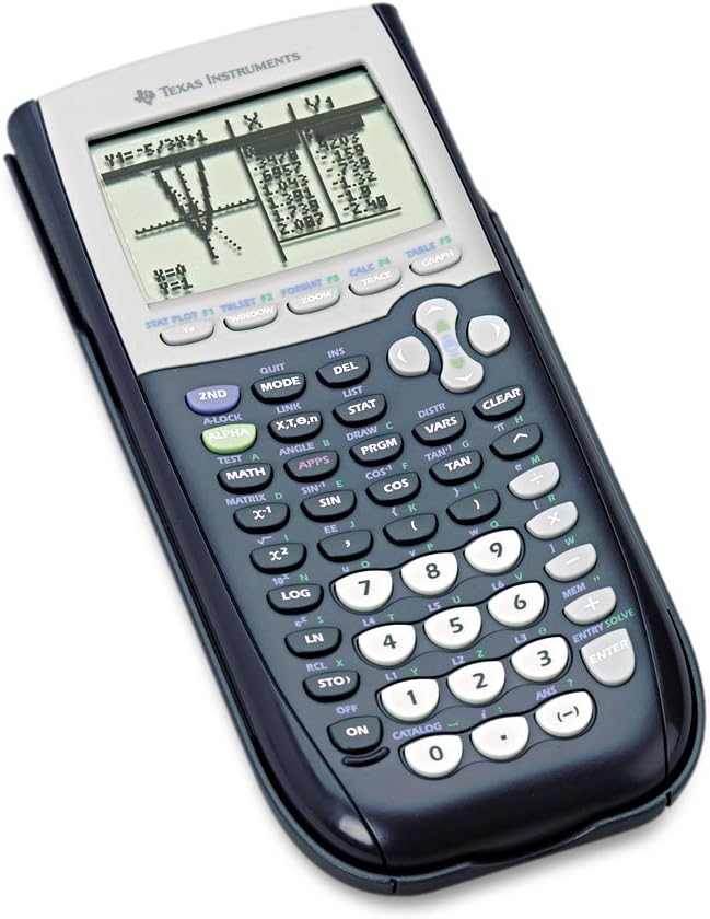 Texas Instruments TI-84 Plus Graphics Calculator, Black 320 x 240 pixels (2.8″ diagonal)