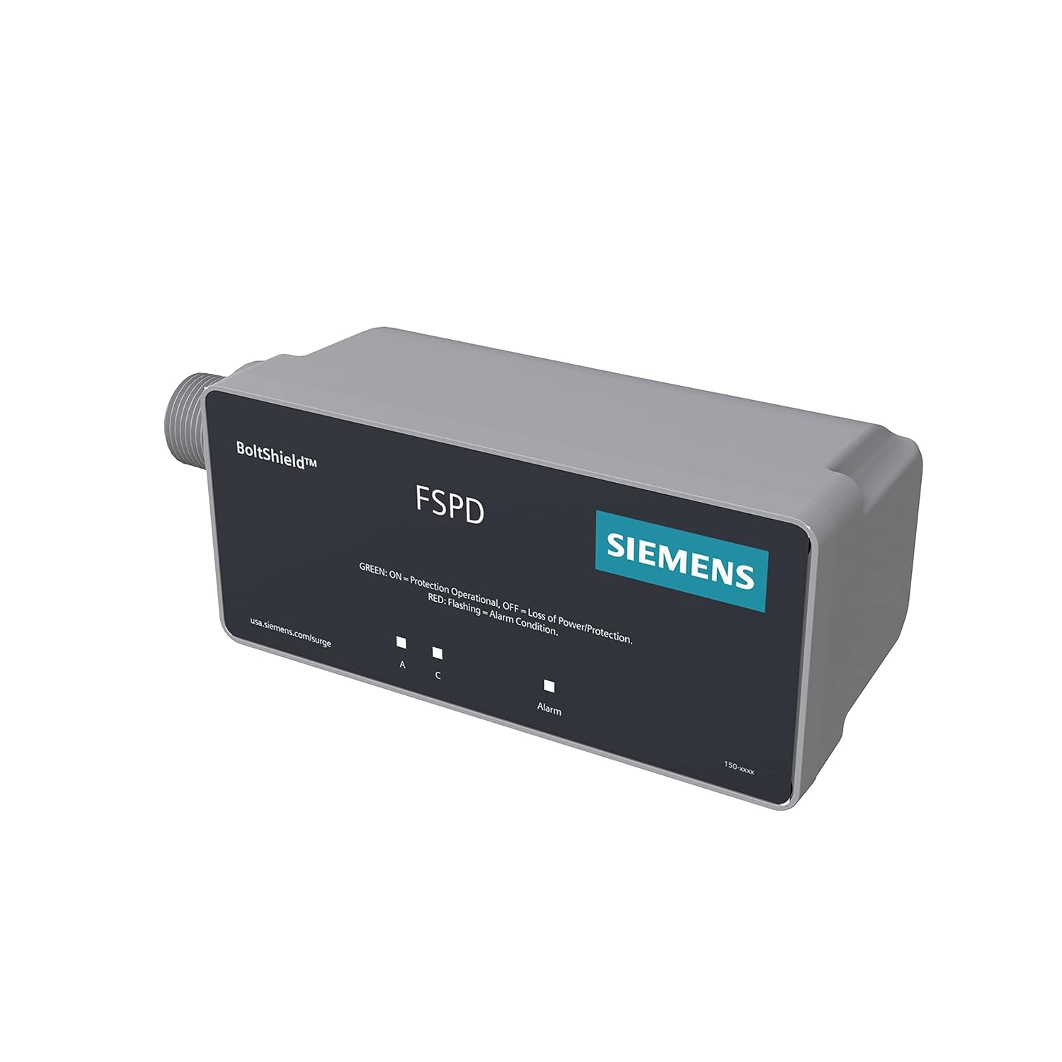 Siemens Boltshield FSPD140 Level 2 Whole House Surge Protection Device Rated for 140,000 Amps, 120/240V