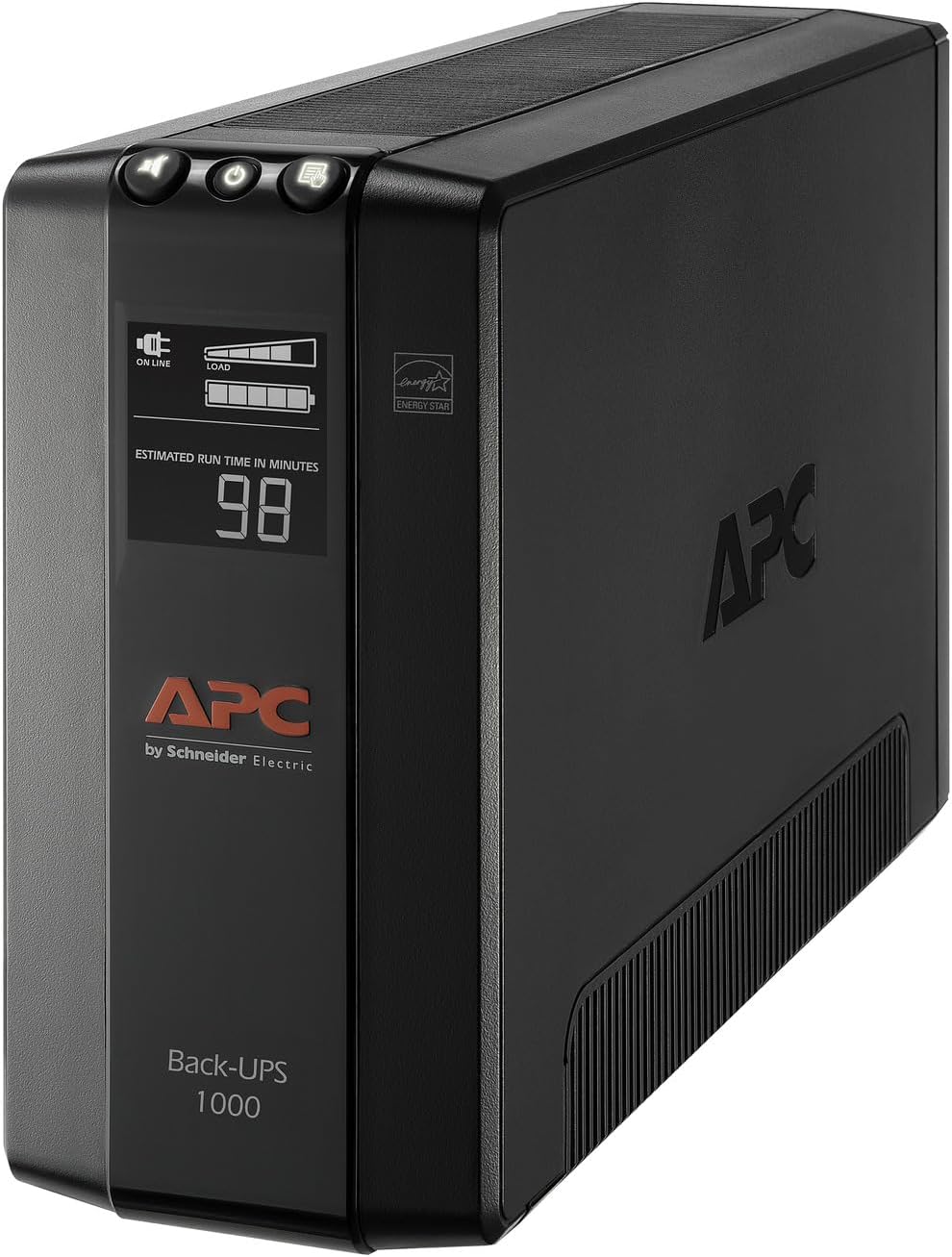 APC UPS 1000VA UPS Battery Backup and Surge Protector, BX1000M Backup Battery Power Supply, AVR, Dataline Protection