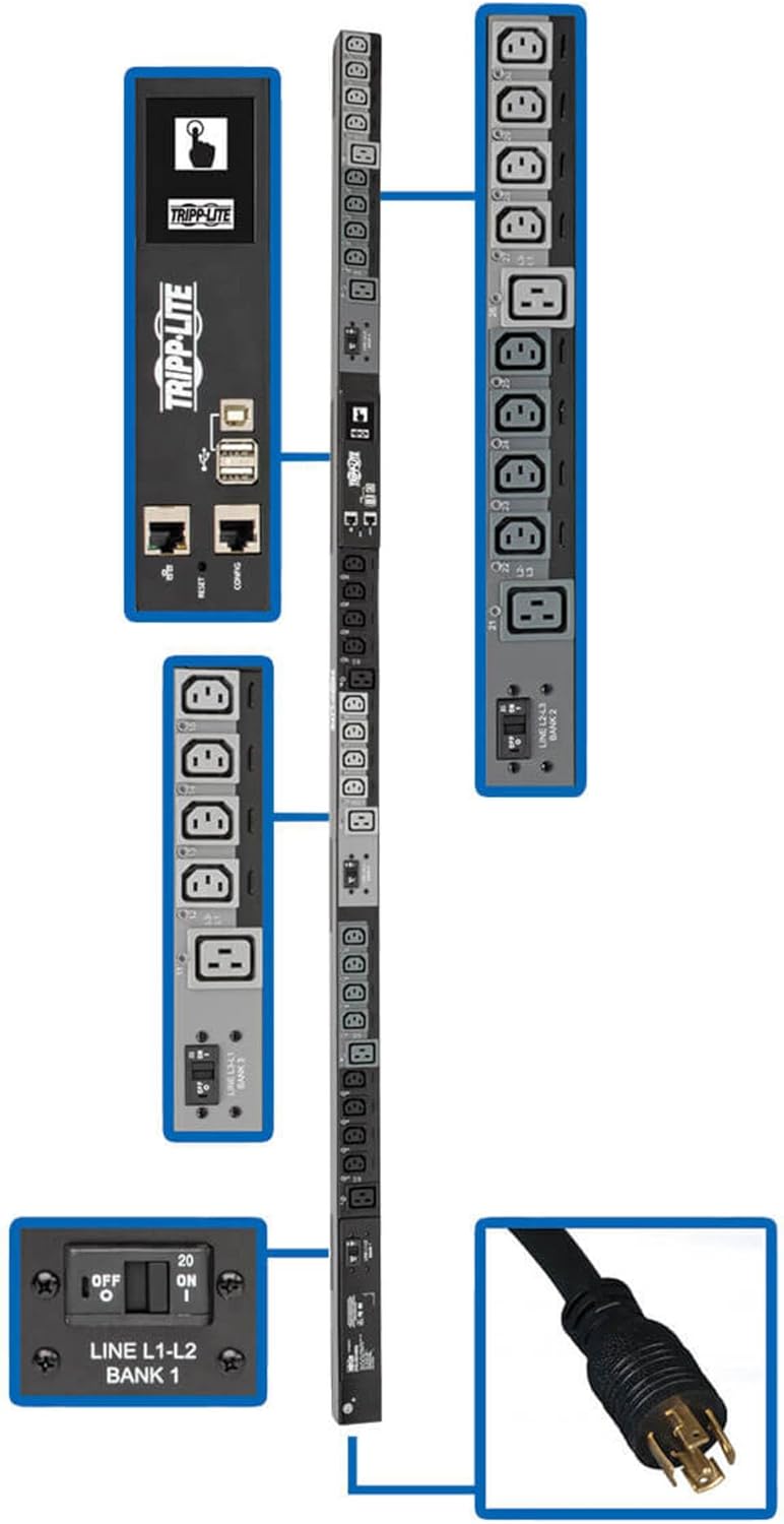 PDU 3PHASE Switched 10KW