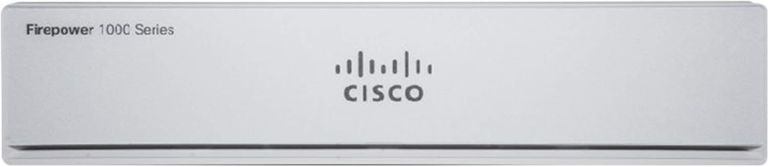 Cisco Secure Firewall: Firepower 1010 Appliance with FTD Software, 8-Gigabit Ethernet (GbE) Ports, Up to 650 Mbps Throughput, 90-Day Limited Warranty (FPR1010-NGFW-K9)