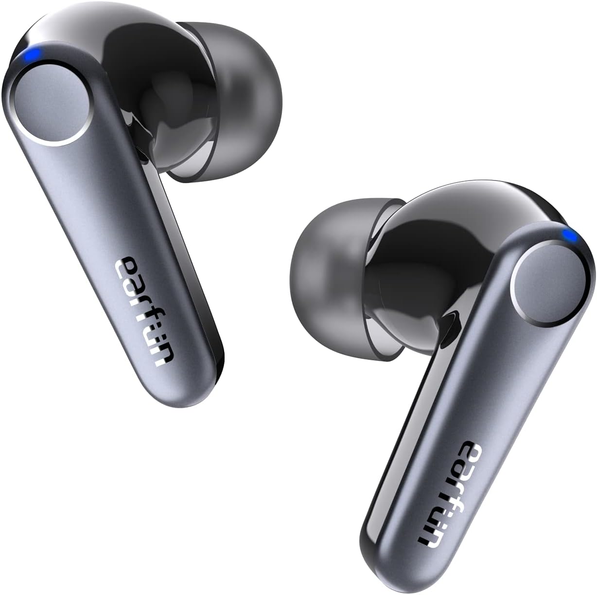 EarFun Air Pro 3 Noise Cancelling Earbuds, Qualcomm® aptX Adaptive Sound, 6 Mics CVC 8.0 ENC, Bluetooth 5.3 Earbuds, Multipoint Connection, 45H Playtime, App Customize EQ, Wireless Charging