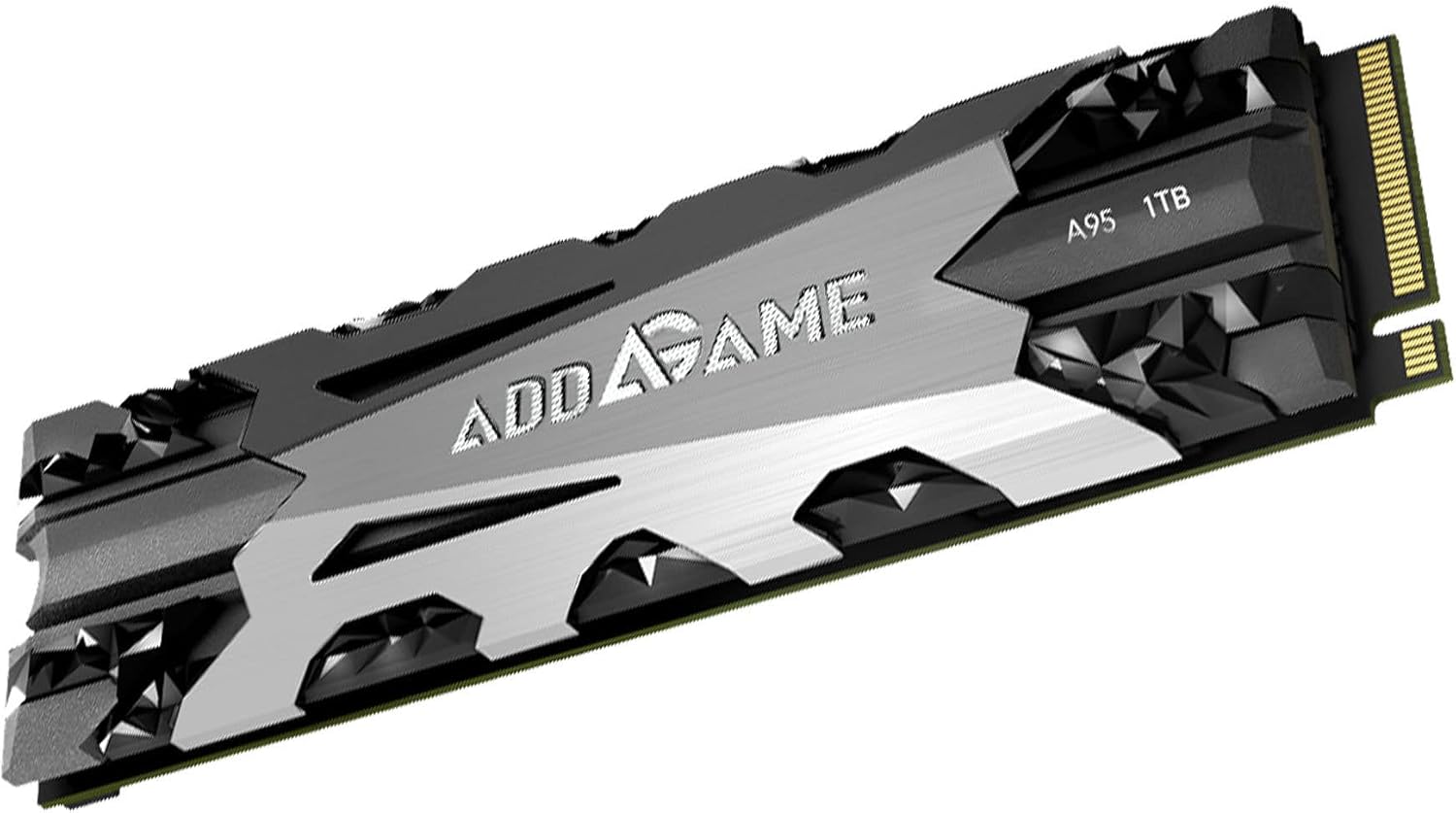 Addlink A95 1TB M.2 SSD Storage Expansion for PS5 Consoles with Heatsink, up to 7200 MB/s, Internal Gaming SSD -2280 PCIe NVMe Gen4X4 3D TLC with Dram NAND SSD (ad1TBA95M2P) Made in Taiwan