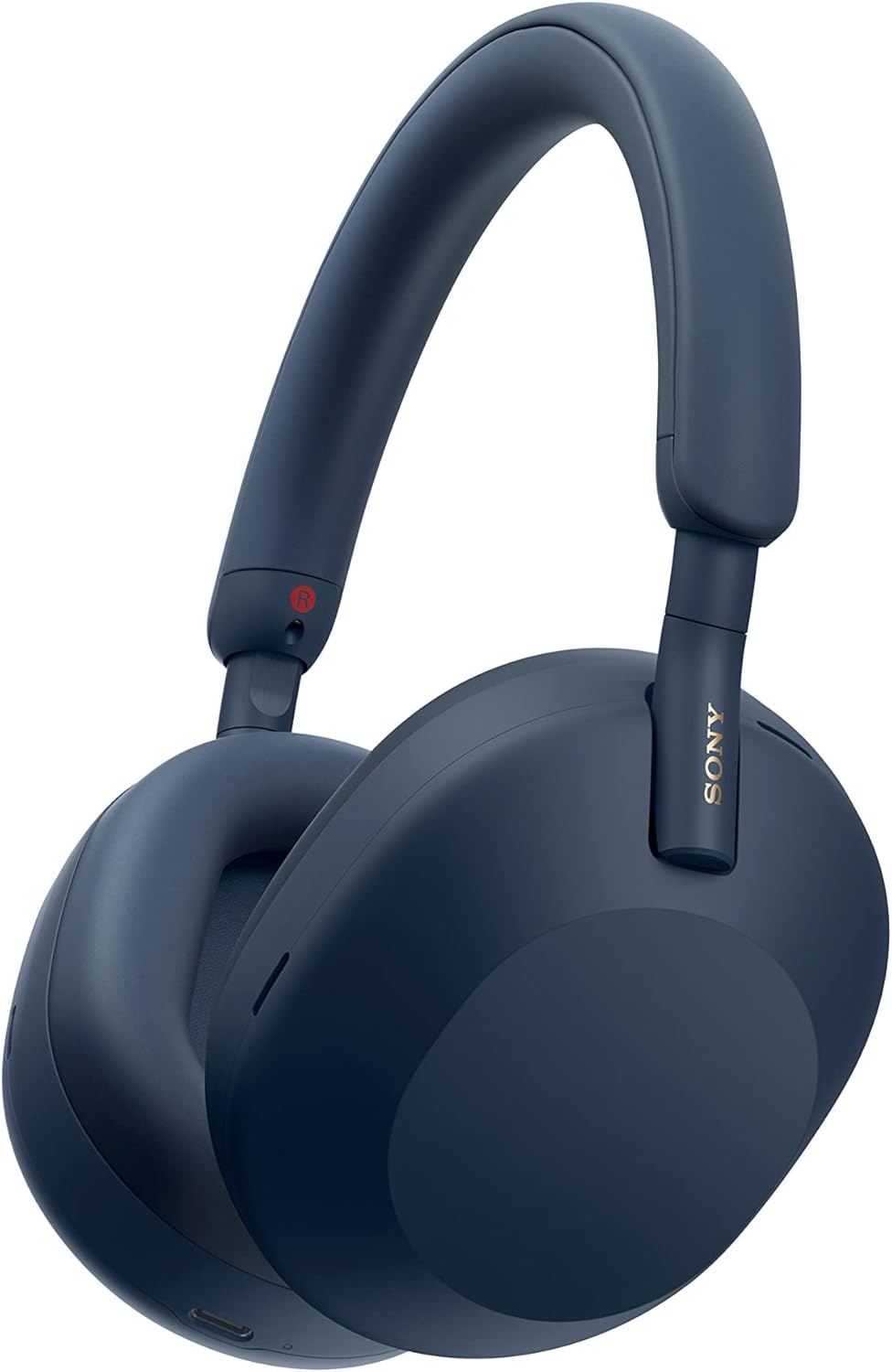 Sony WH-1000XM5 The Best Wireless Noise Canceling Headphones, Made Of Soft Fit Synthetic Leather, Integrated Processor V1, With 4 Beamforming Microphones, Up To 30-Hour Battery Life, Midnight Blue